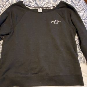 VS PINK grey sweatshirt